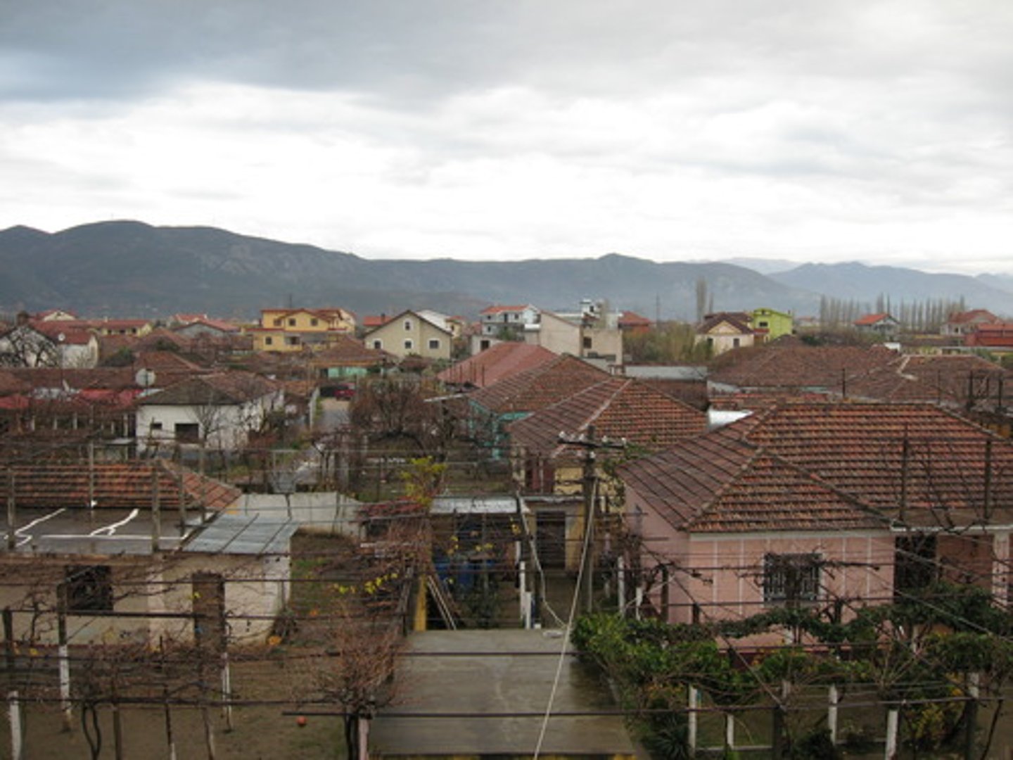 <p>a neighborhood</p>