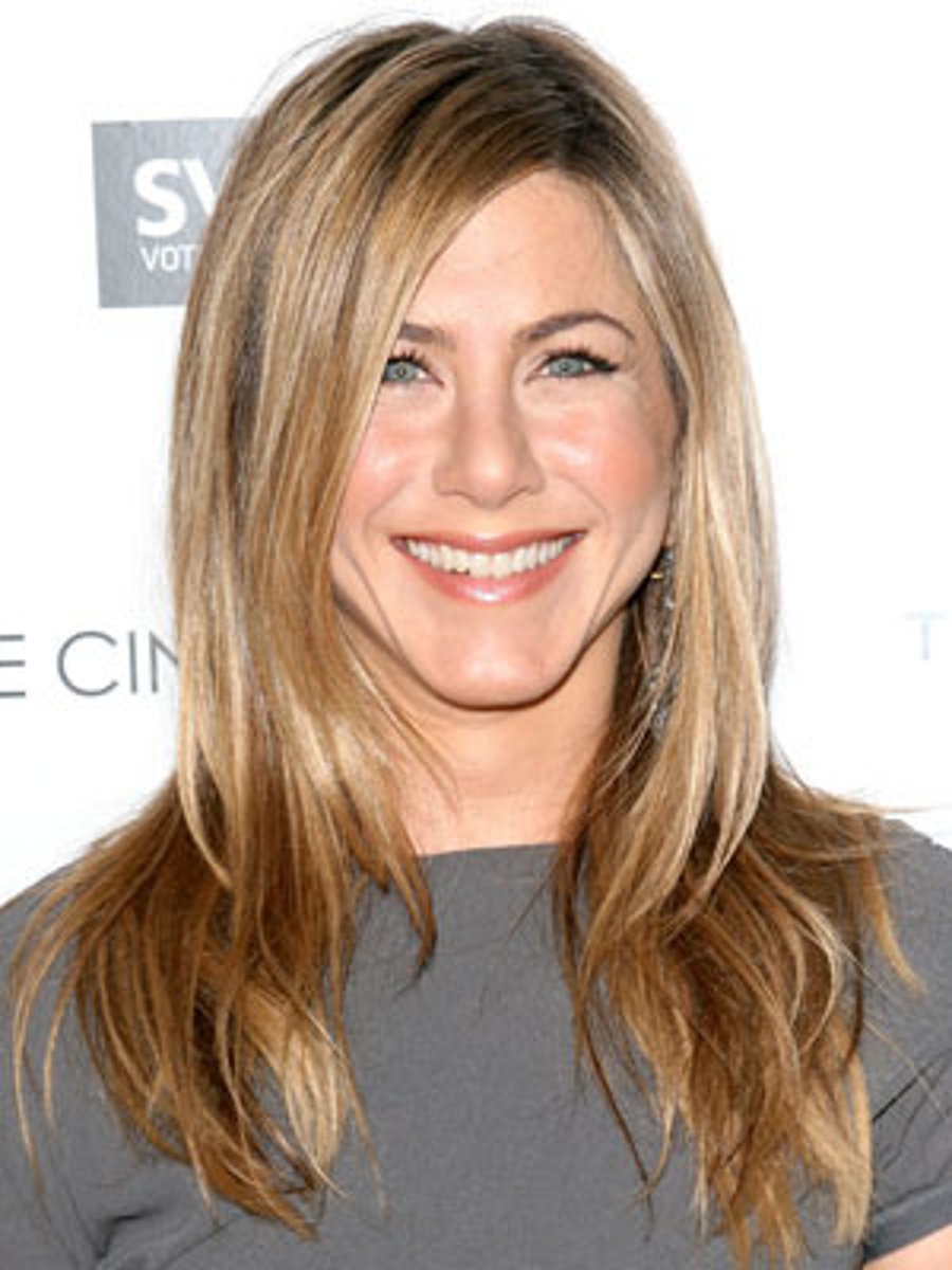 <p>dark blonde hair</p>