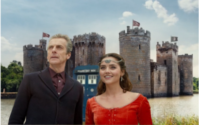 <p>Sie … ein Schloss in England</p>