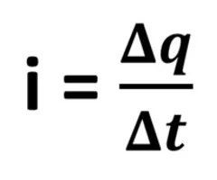<p>use this equation to determine the total electric current passing through a conductor per unit of time</p>