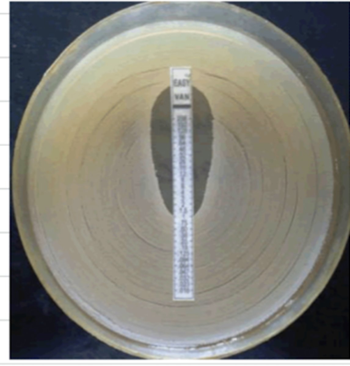 <p>what type of test is being performed here?</p>