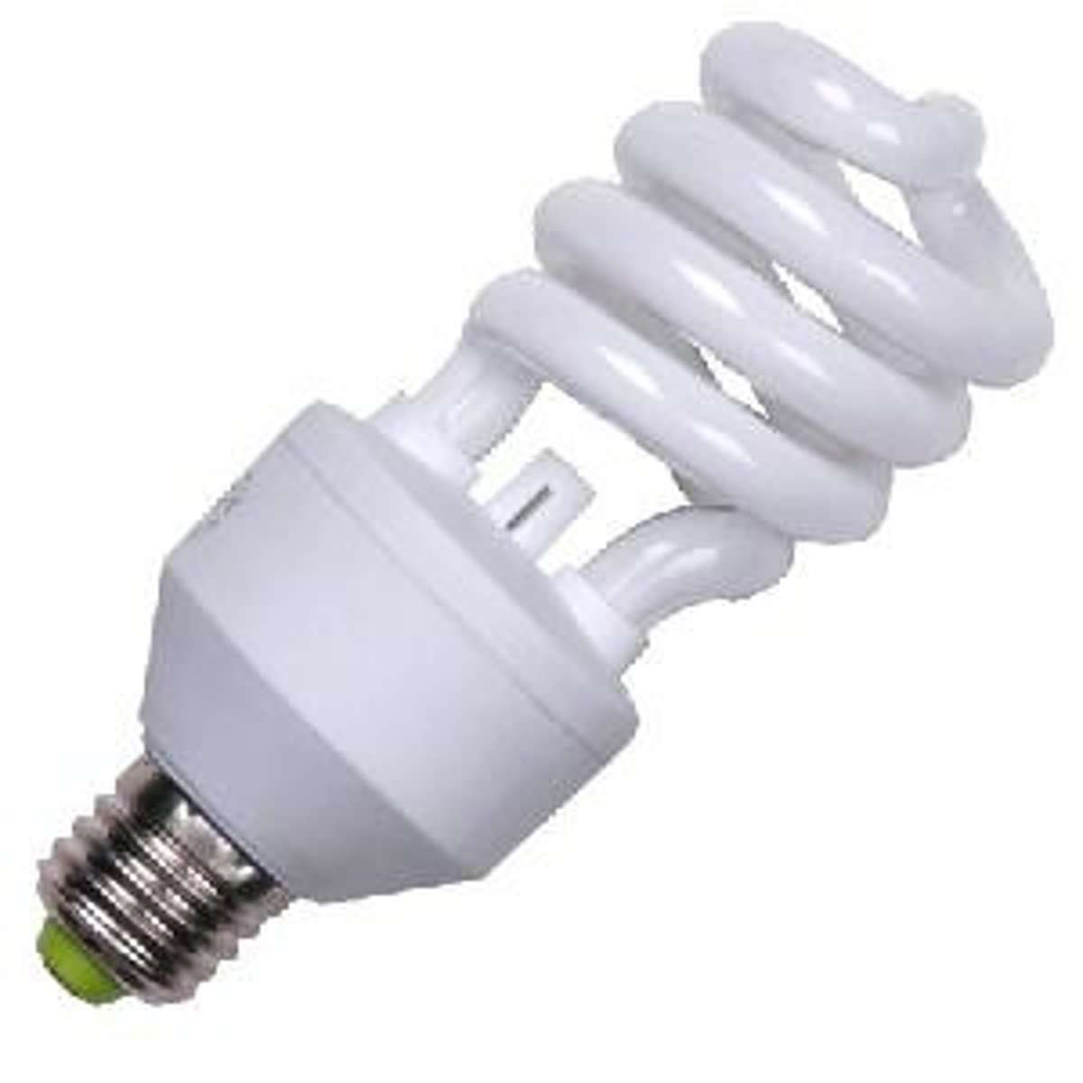 <p>A ligh bulb that contains a gas that gives off ultraviolet radiation when electricity flows through it; about 30% of electrical energy is changed into light.</p>