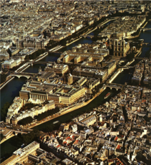 This island in the middle of the Seine river, is known as the "cradle of Paris".