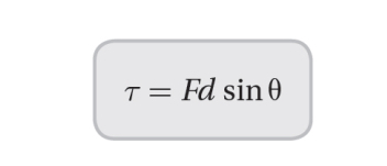 This equation relates Force and distance 