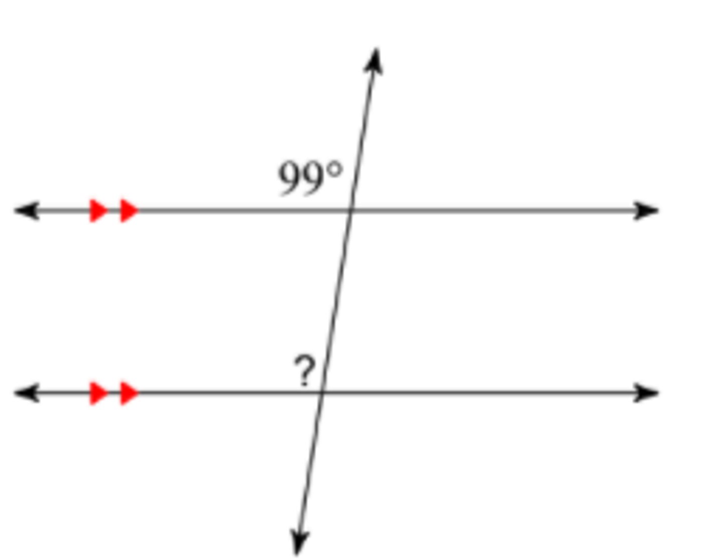 <p>What is the missing angle?</p>