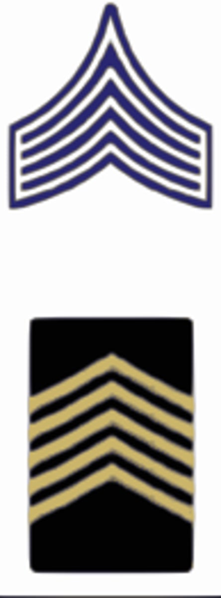 <p>5 Chevrons</p>