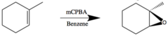 syn epoxide synthesis stereospecific rxn that generates an epoxide and a carboxylic acid