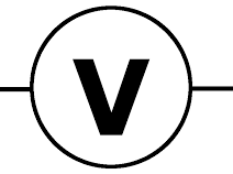 <p><span>the voltmeter </span>measures voltage (potential difference) across two points<span>.</span></p>