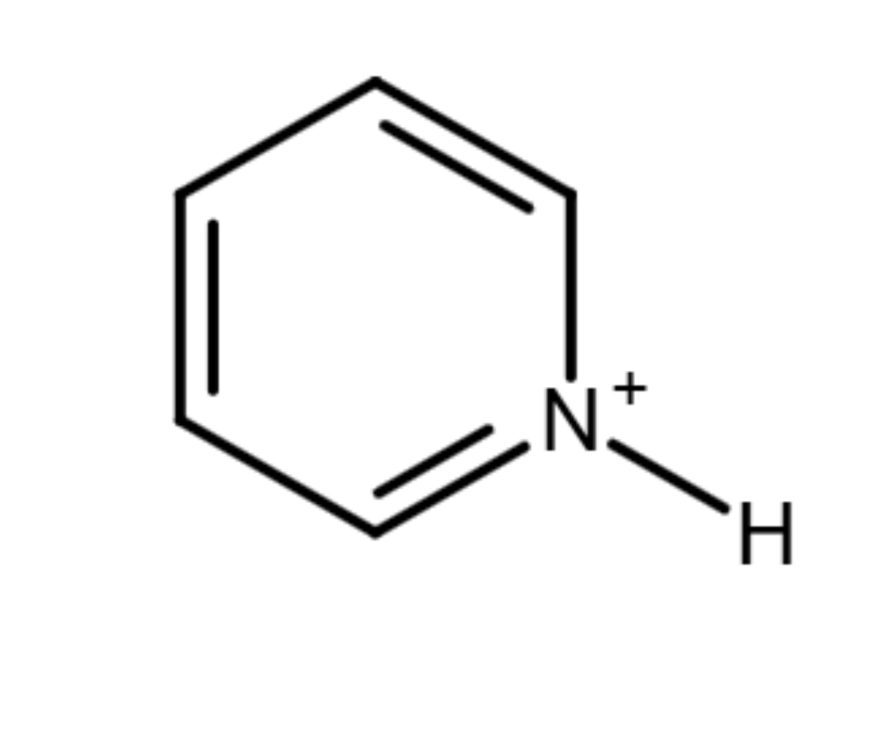 <p><span>C5</span>​<span>H5</span>​<span>NH+</span></p>