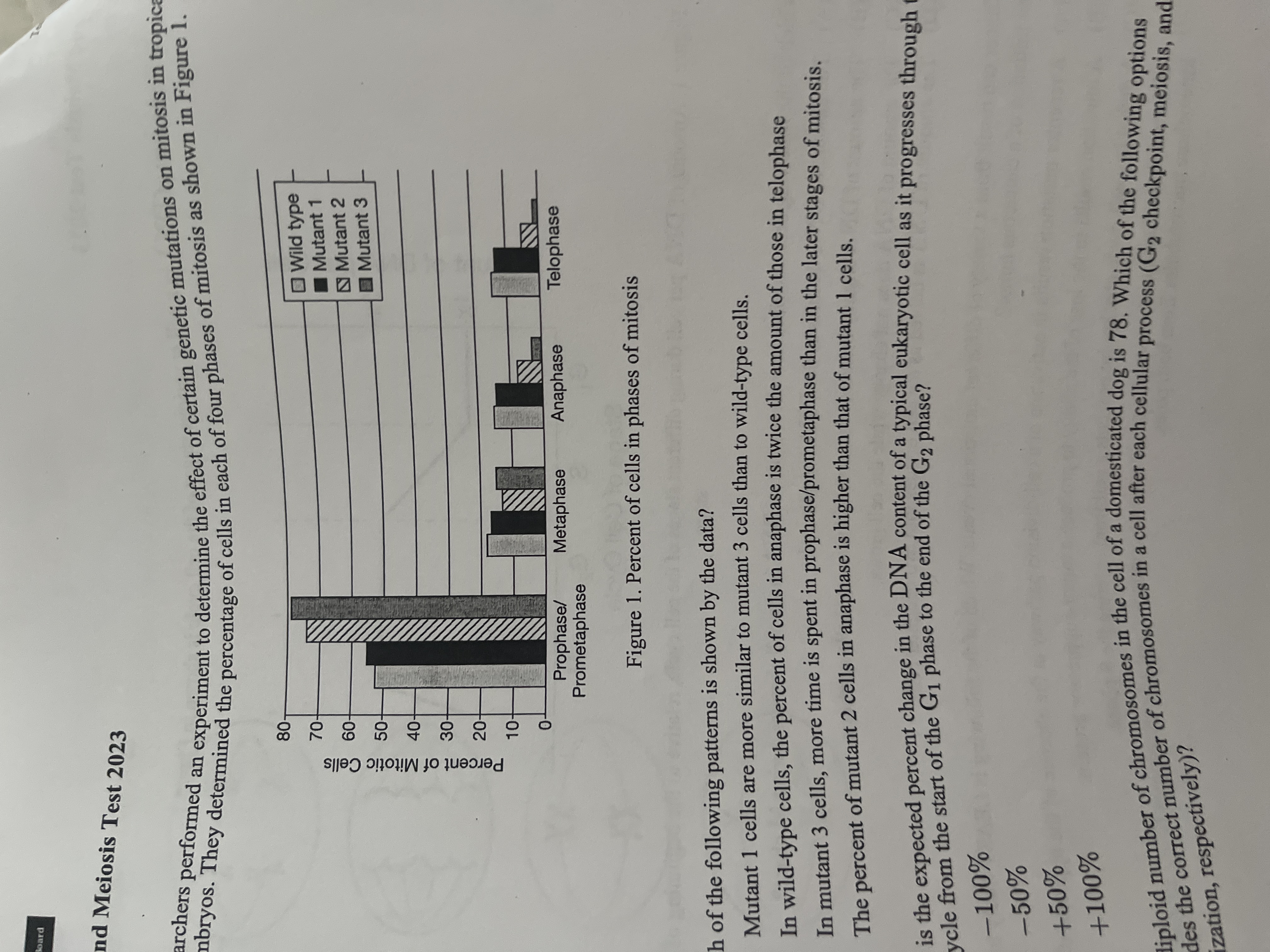 <p><span>Which of the following patterns is shown by the data?</span></p>