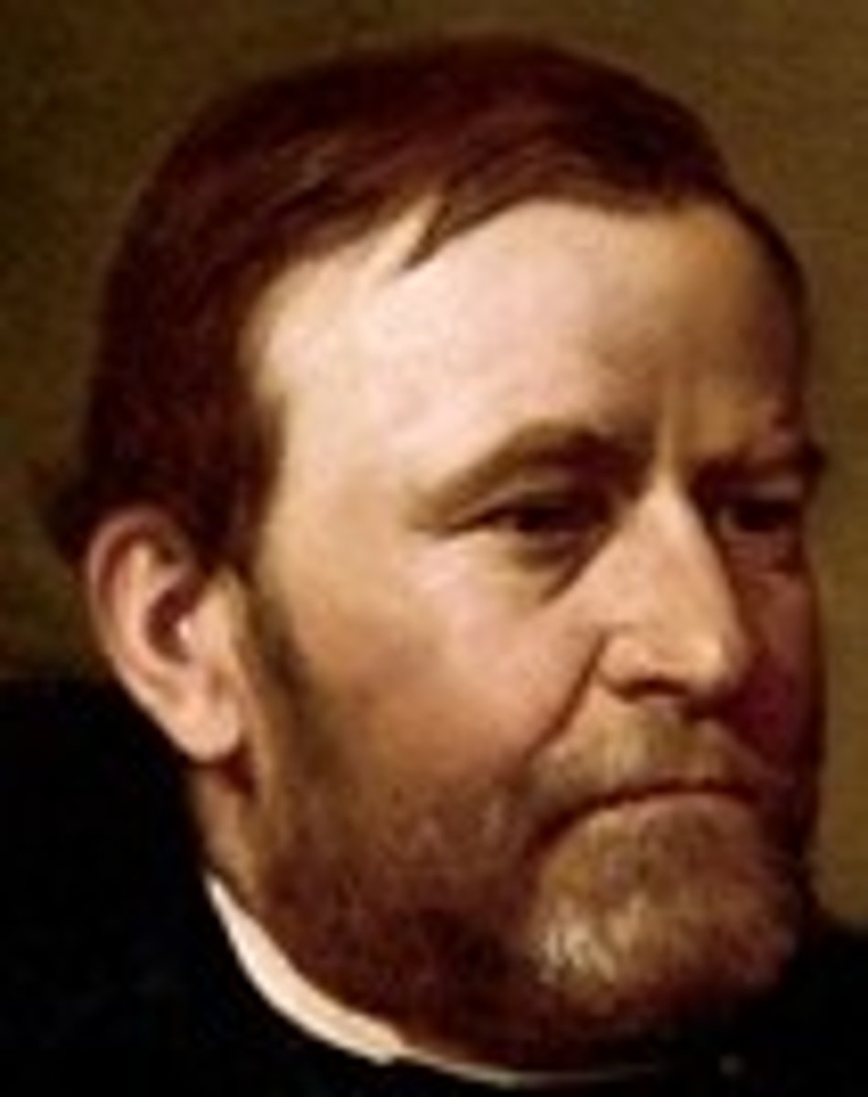 <p>Republican-Union Hero General who accepted Lee's surrender, Term known for graft, scandal, corruption. Breaks KKK</p>