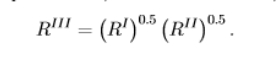 <ul><li><p>if RI and RII are known to be biased in one or the other direction, the geometric average of the fisher index has the benefit to offer a middle between the extreme indexes </p></li><li><p>using this ratio to compute the real GDP ratio will be different compared to using the nominal GDP ratio </p></li><li><p>the fisher index takes into account the biasedness towards prices so this is why the factor will be different compared to the nominal GDP ratio </p></li></ul><p></p>
