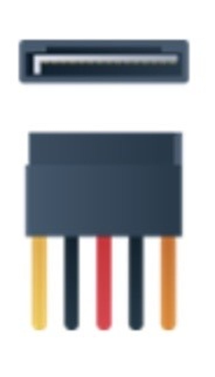 <p>SATA</p><p>3.3V &amp; 5V &amp; 12V</p>