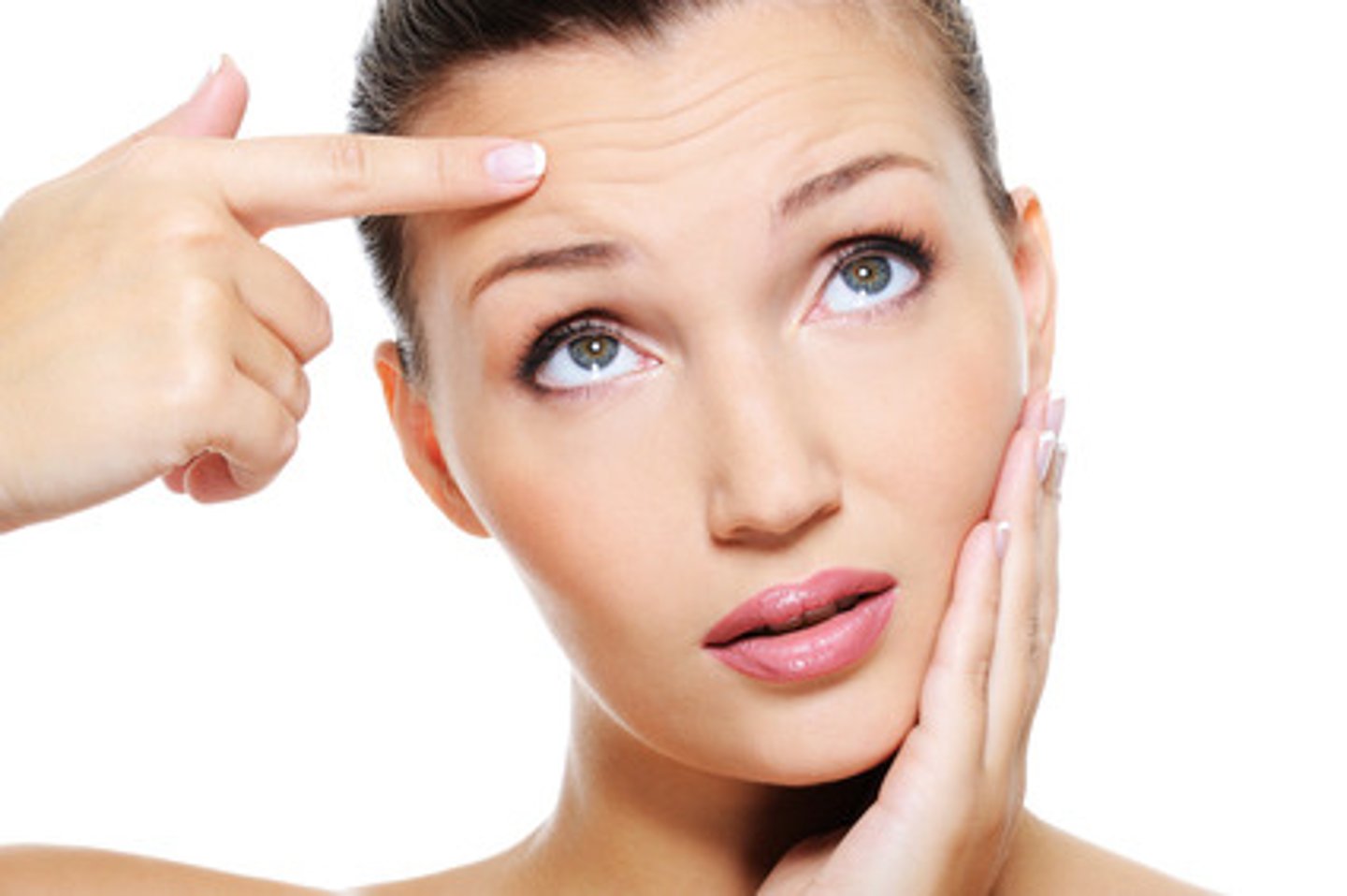 <p>DEFINITION</p><p>forehead</p>