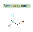 primary/secondary amines 
