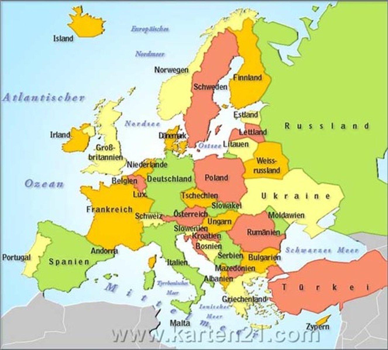 <p>Europe</p>