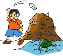 to pollute; to contaminate