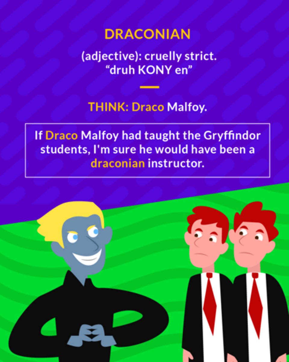 <p>hard, severe, cruel</p>