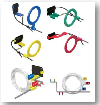 <ul><li><p>plastic bite-blocks (Rinn XCP)</p></li><li><p>indicator rods</p></li><li><p>plastic locator rings</p></li></ul><p></p>