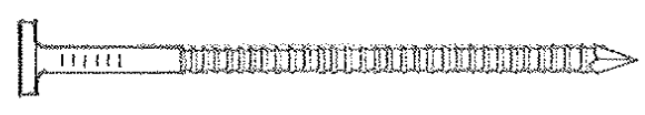 <p><span>A nail having a series of concentric grooves on its shank for increased holding power</span></p>