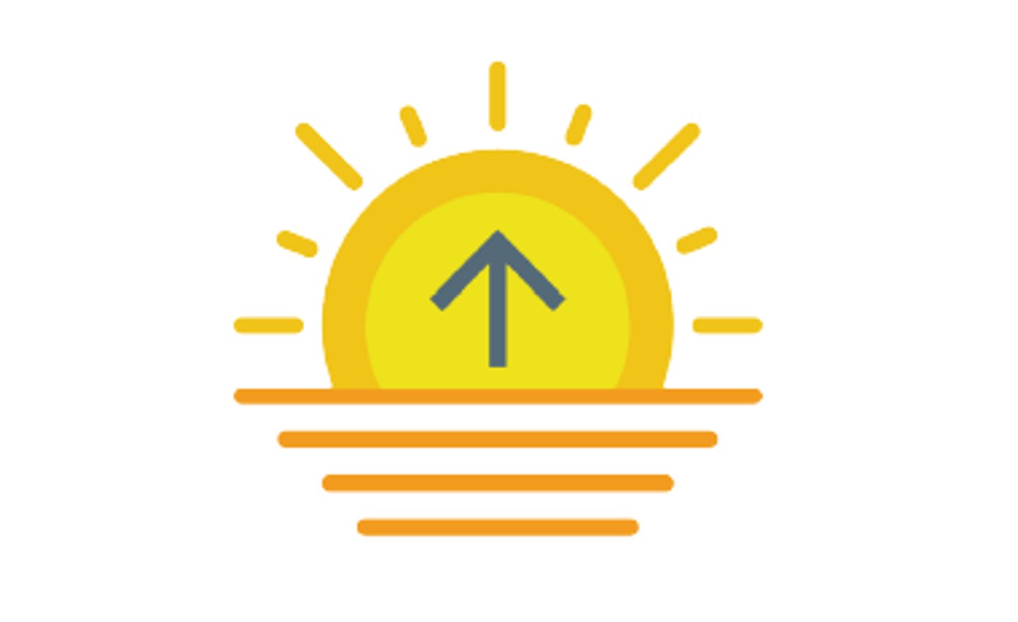 <p>der Sonnenaufgang</p>