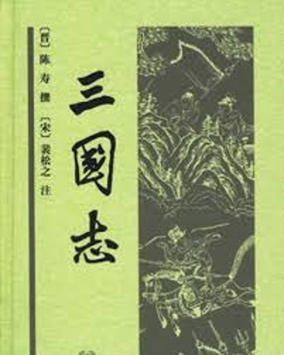 <p>sānguózhì，</p><p>Записи о Трёх царствах (официальные исторические хроники периода Троецарствия, автор Чэнь Шоу 陈寿)</p>