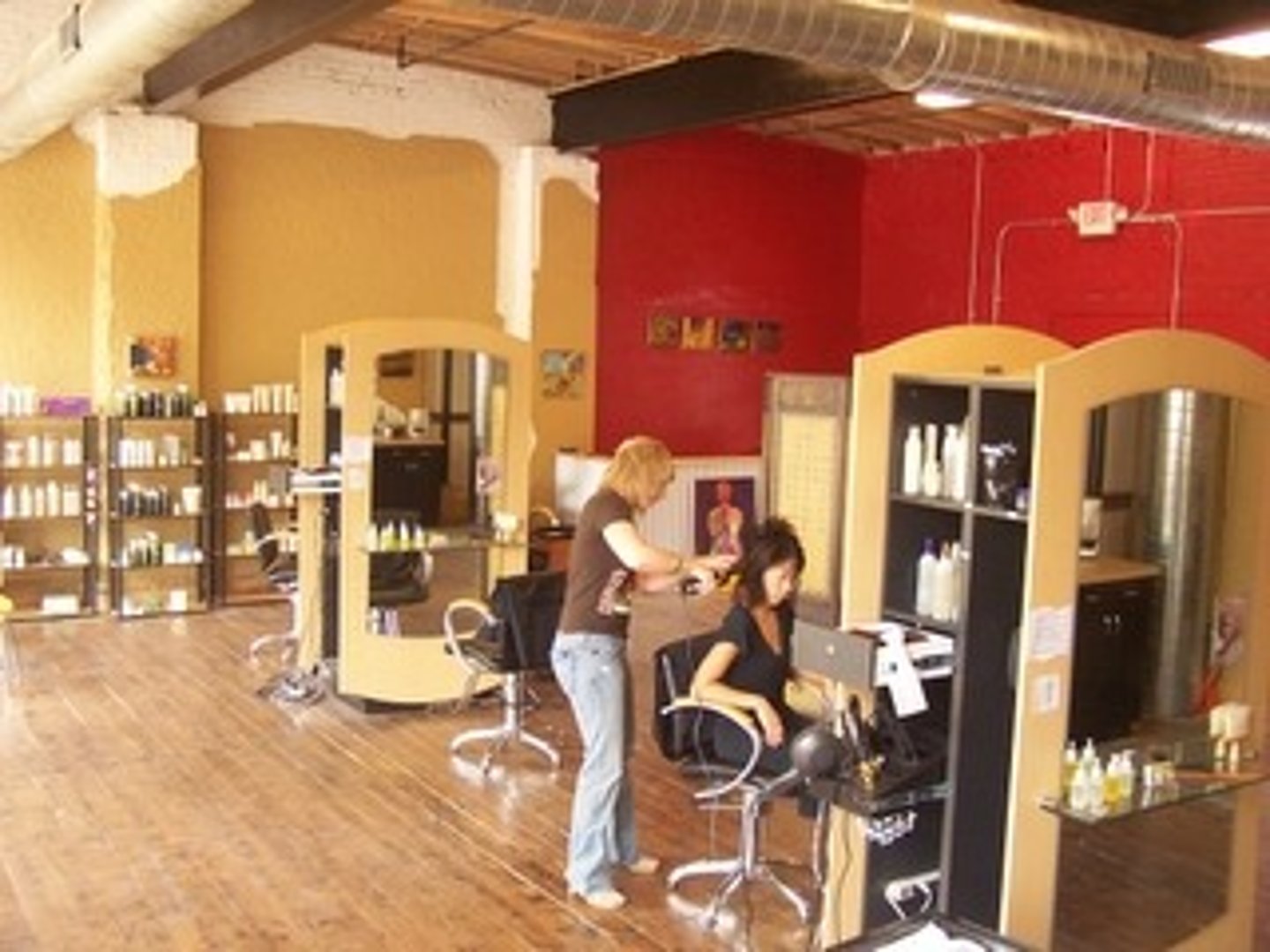 <p>the beauty salon</p>