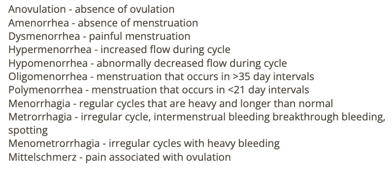 <p>a) oligomenorrhea</p>
