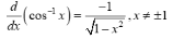 <p>-(1)/(1-(x)²)^(1/2)</p>