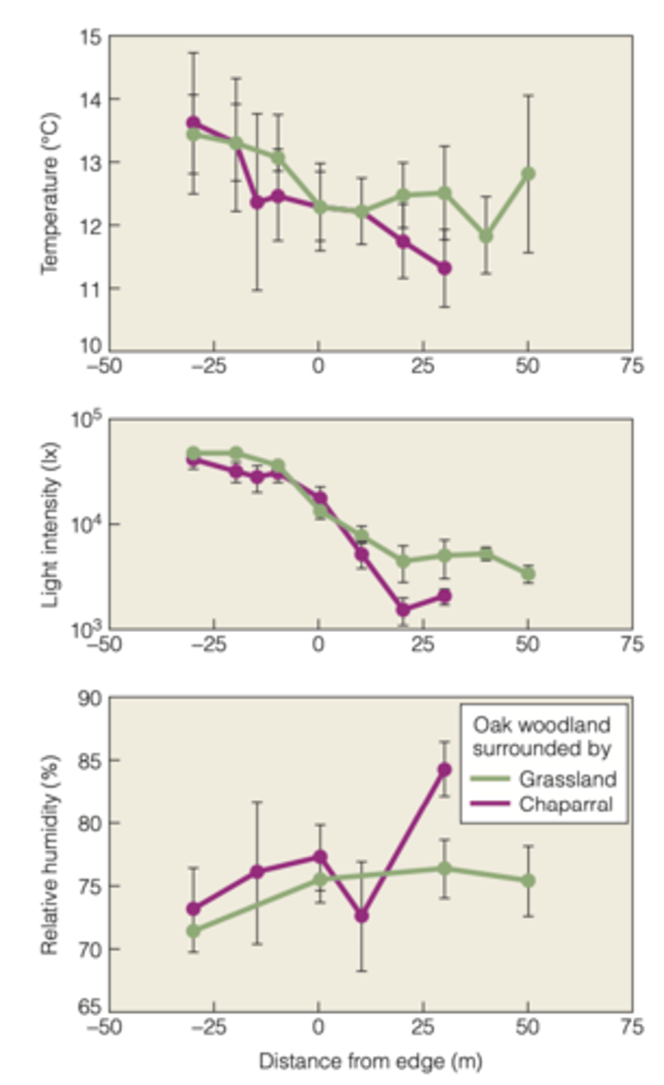 <p>dispersal of seeds and movement of organisms in the landscape</p>