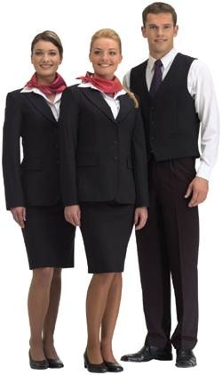 <p>flight attendant</p>