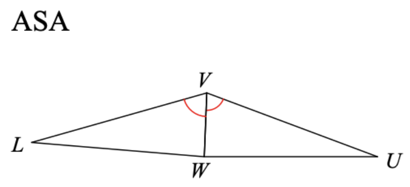 <p><span>State what additional information is required to prove congruence by the theorem given.</span></p>