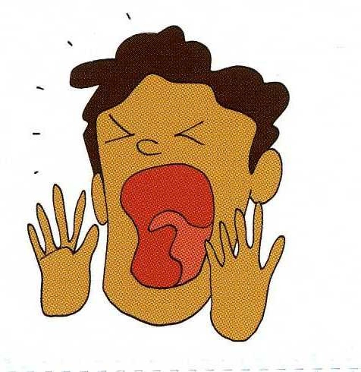 <p>to scream</p>