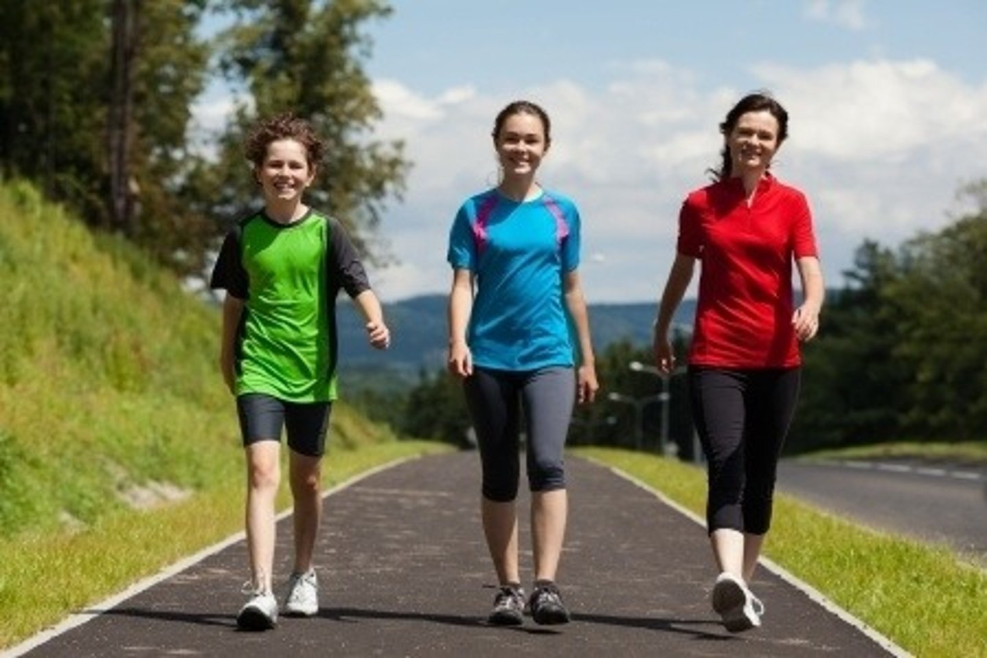 <p>to take a hike/walk</p>