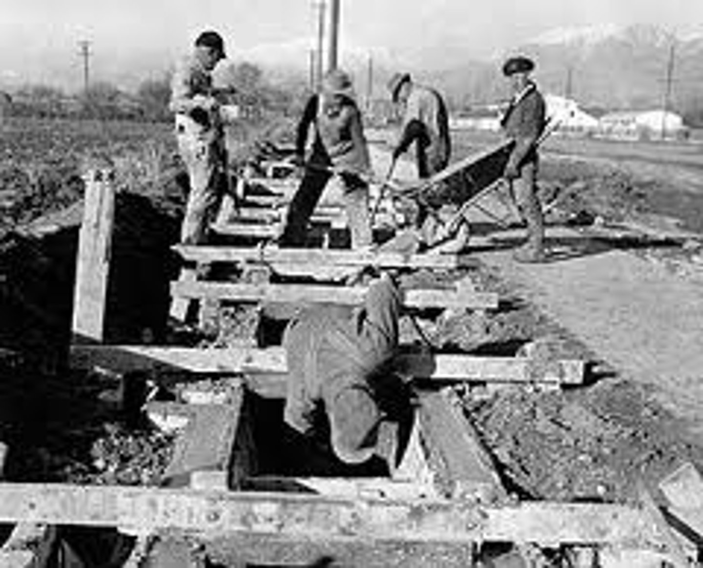 <p>Civil Works Administration</p><p>-emergency work relief program- put more than four million people to work during the winter of 1933-34</p>