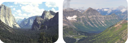 * Glacial abrasion landform
* Biggest clue that a landscape underwent glaciation
* Valleys were smoothed and carved out by the heavy glaciers