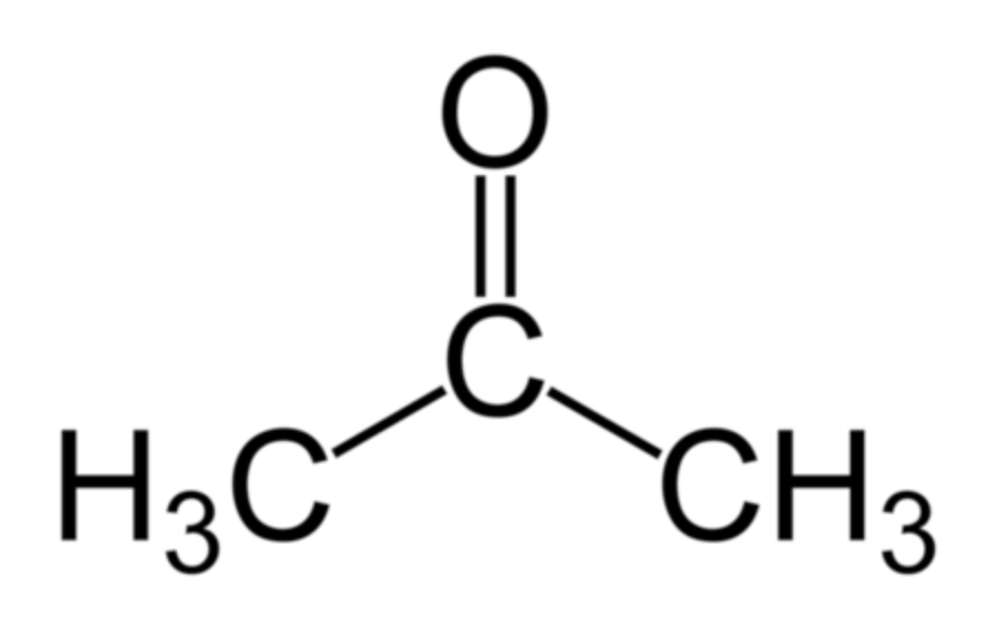 <p>RCOR</p><p>CO sandwiched between organic molecules</p>