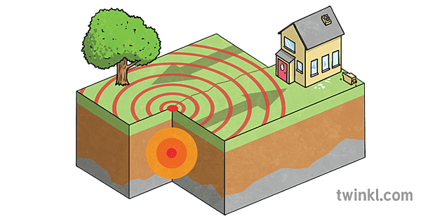<p>Label the focus and epicenter</p>