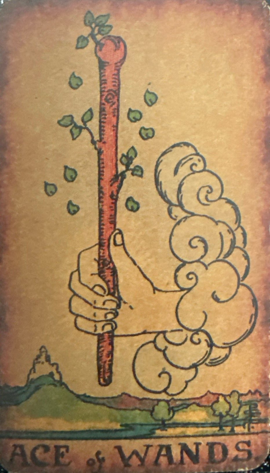 <p>I - Ace of Wands</p>