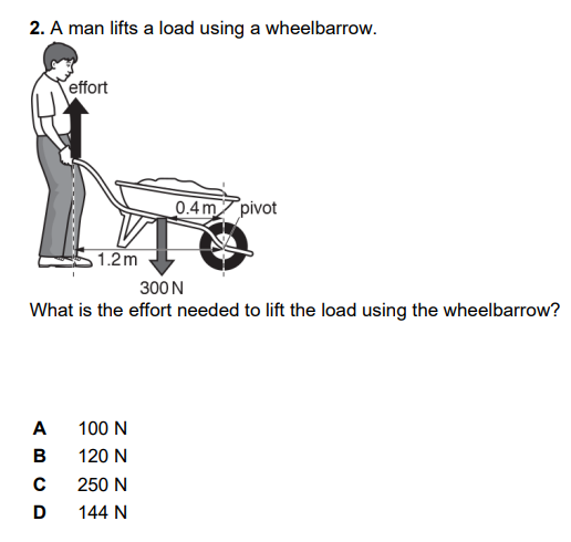 answer : A