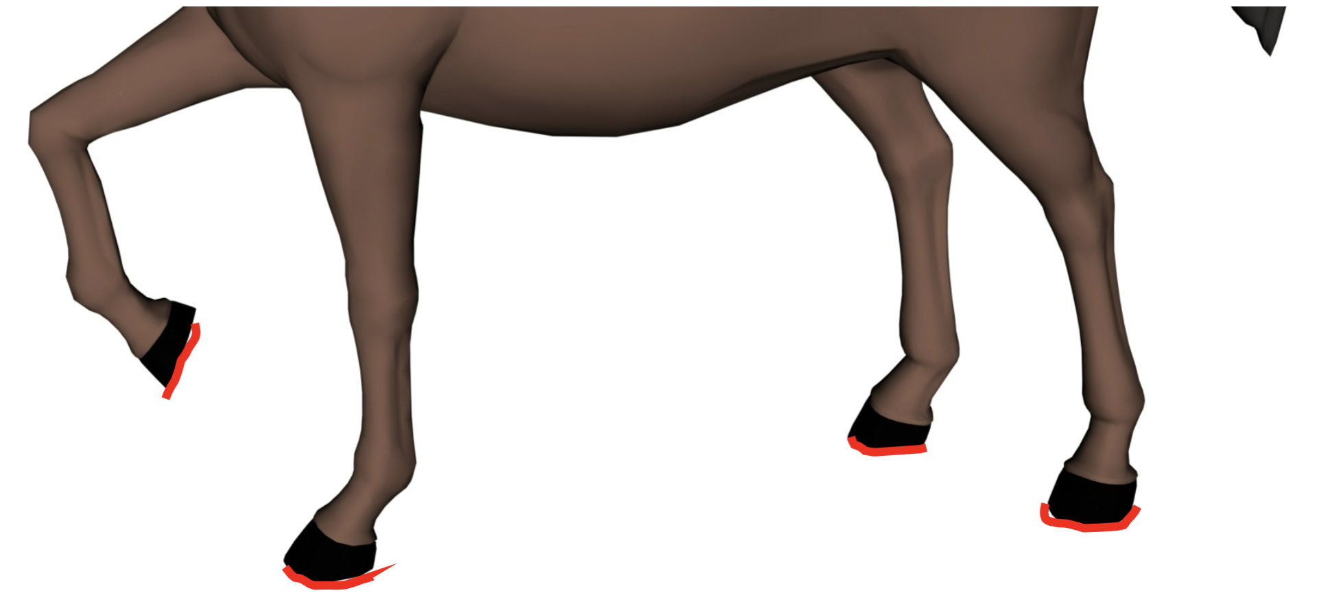 <p>What is shown by the red?</p>