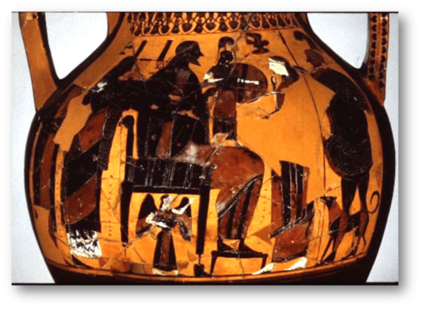 <p>Athena's birth</p>