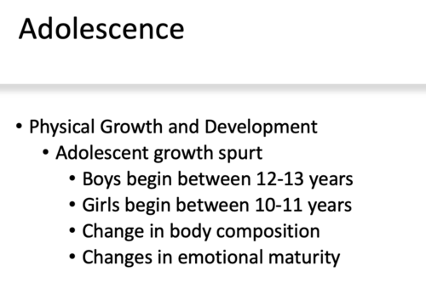 <p>12-13 years old</p>