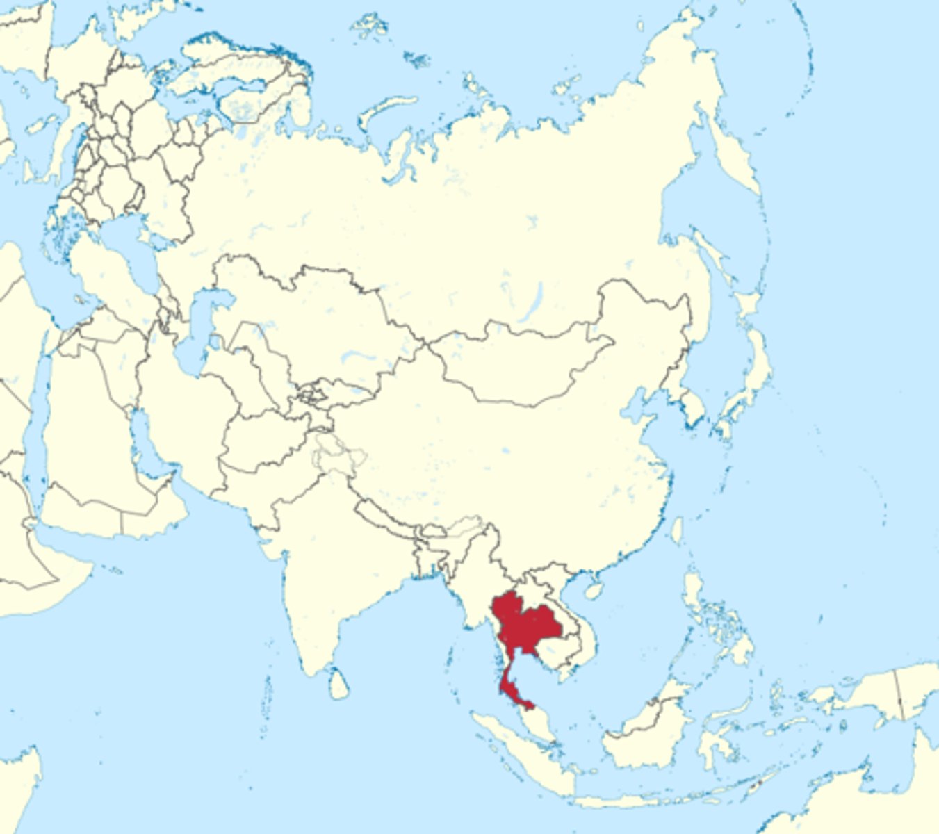 <p>The former name of Thailand, a country located in Southeast Asia.</p>