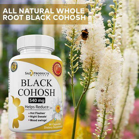 <p>What are the main interactions with black cohosh?</p>