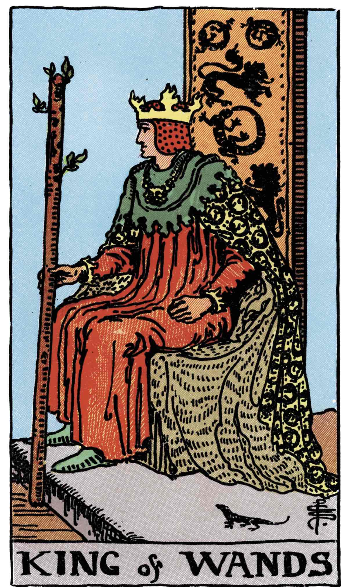 <p>King of Wands</p>