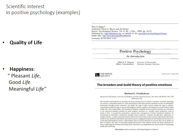 <p><strong>Scientific Interest</strong><br> Focus on <strong>positive psychology</strong> in animal welfare</p><p><strong>Quality of Life</strong><br> Emphasizes overall <strong>well-being</strong>, not just absence of harm</p><p><strong>Happiness Concepts</strong><br> <strong>Pleasant Life</strong> – experiencing enjoyment and comfort<br> <strong>Good Life</strong> – fulfilling natural behaviours and needs<br> <strong>Meaningful Life</strong> – having purpose or engagement in activities</p>