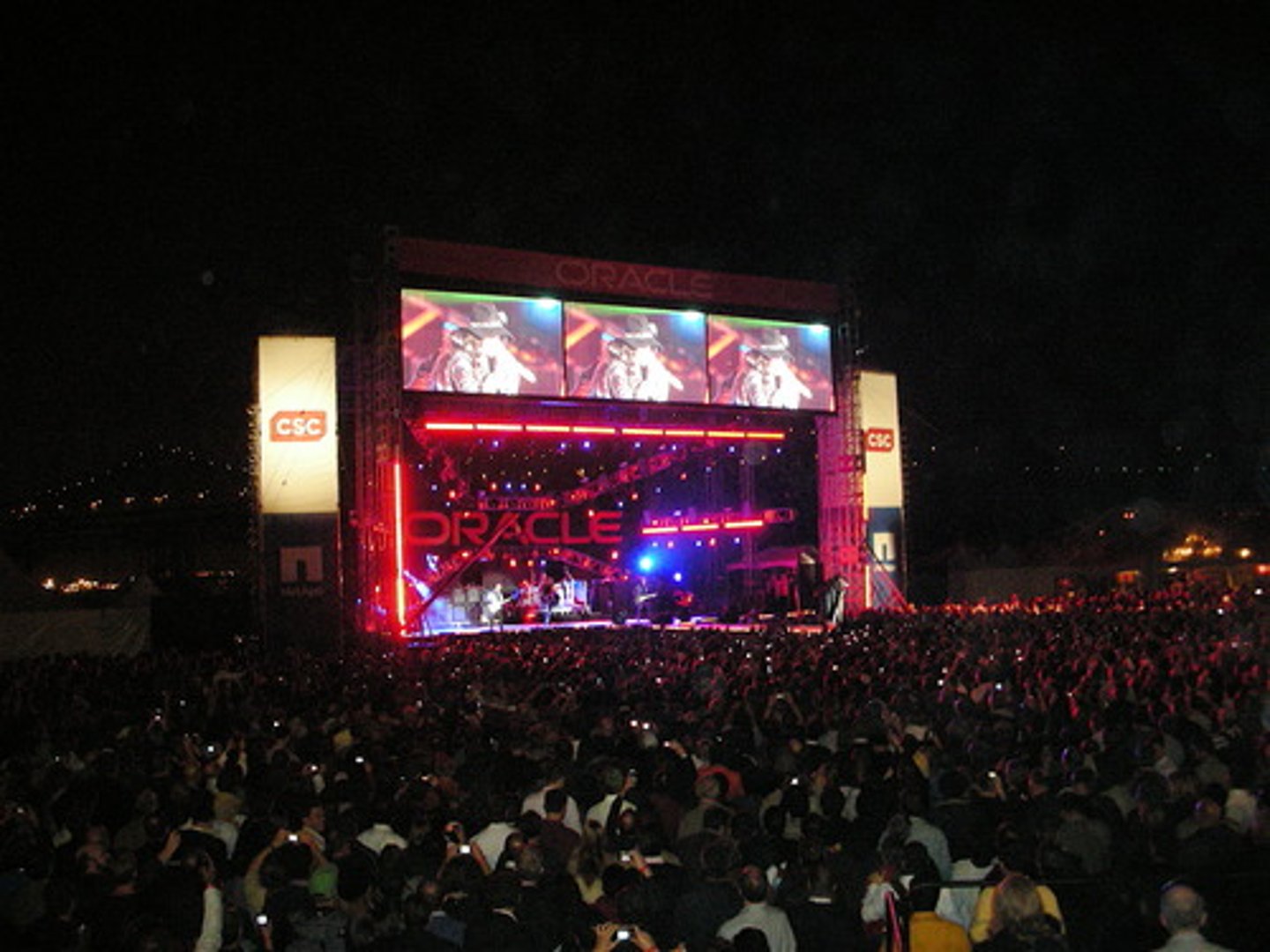 <p>the concert</p>