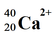 <ul><li><p>the superscript is the mass number (symbol : A)</p></li><li><p>the subscript is the atomic number (symbol : Z)</p></li><li><p>A = p<sup>+</sup> + n<sup>0</sup></p></li><li><p>Z = p<sup>+</sup></p></li><li><p>A - Z = n<sup>0</sup><br></p></li></ul><p></p>