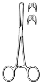 <p>What are Allis tissue forceps used for?</p>